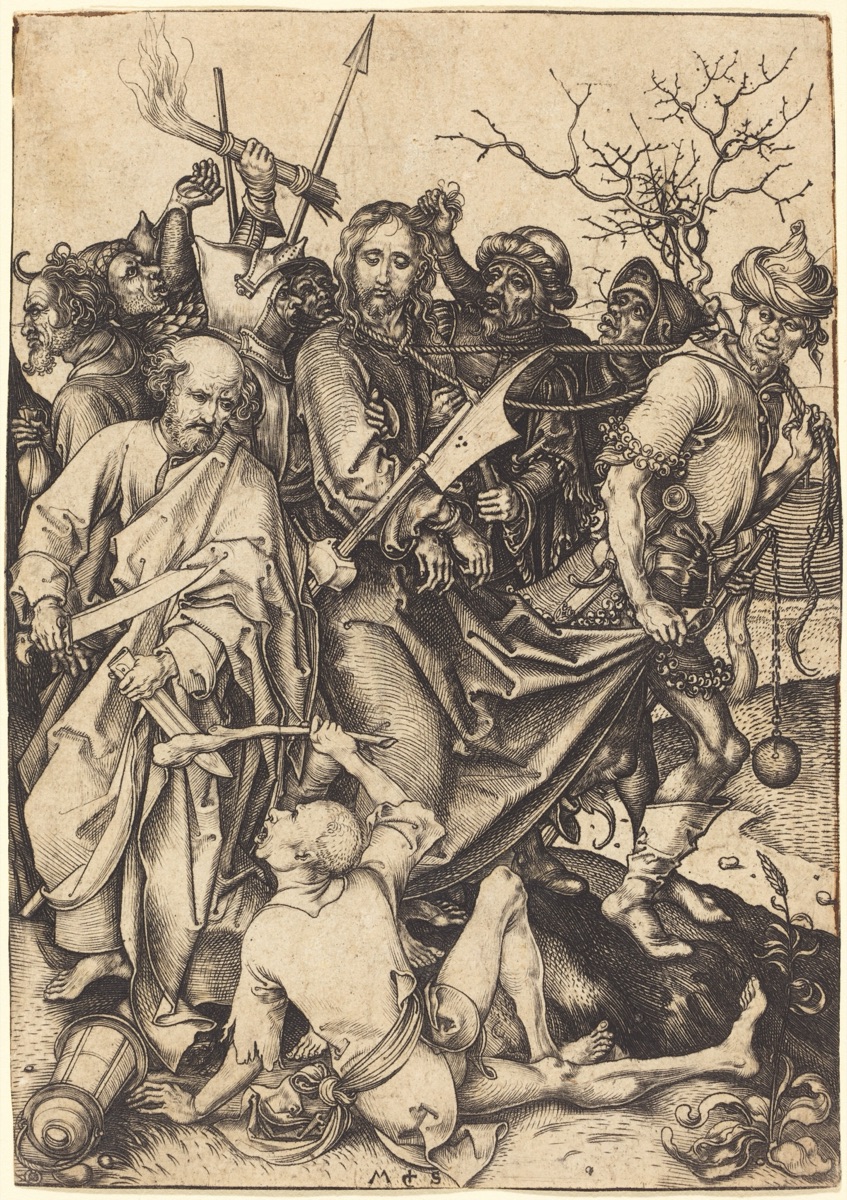 The Betrayal and Capture of Christ — Martin Schongauer