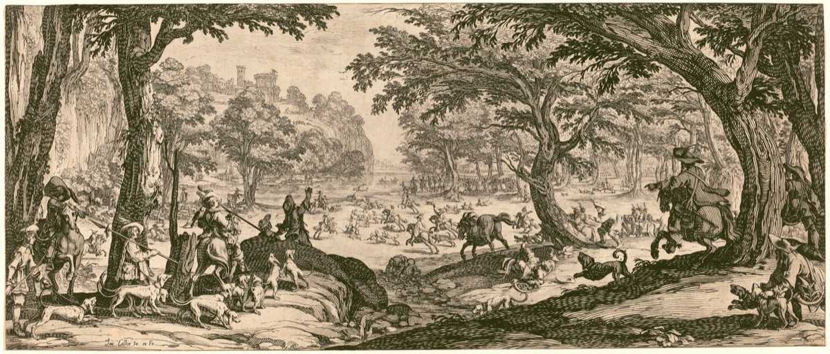 The Stag Hunt — Jacques Callot