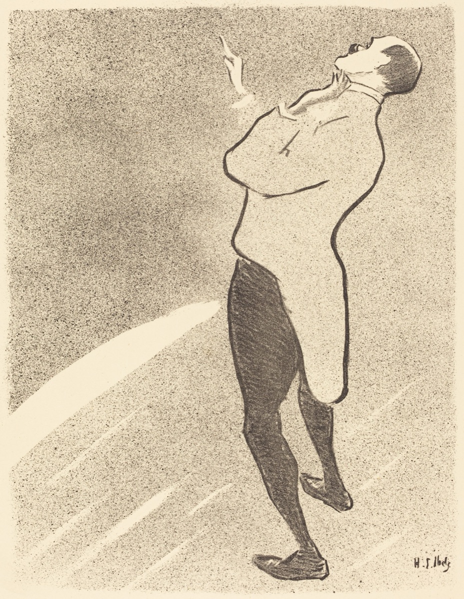 Singer — Henri-Gabriel Ibels