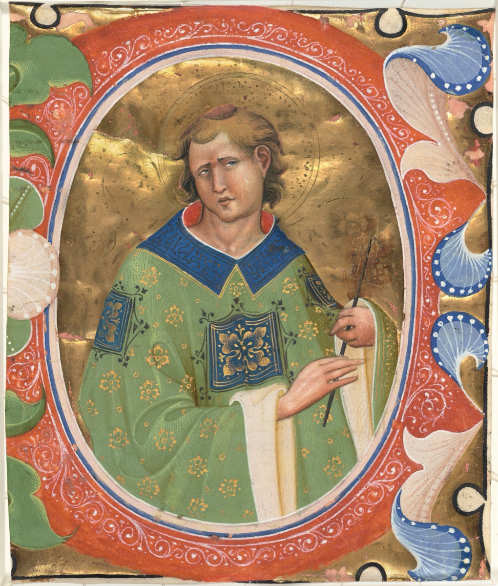 Saint Lawrence — Master of the Murano Gradual