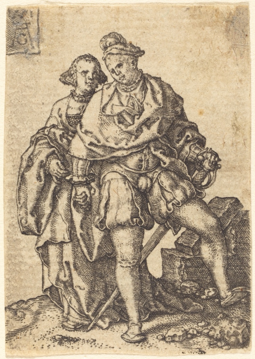 Dancing Couple — Heinrich Aldegrever