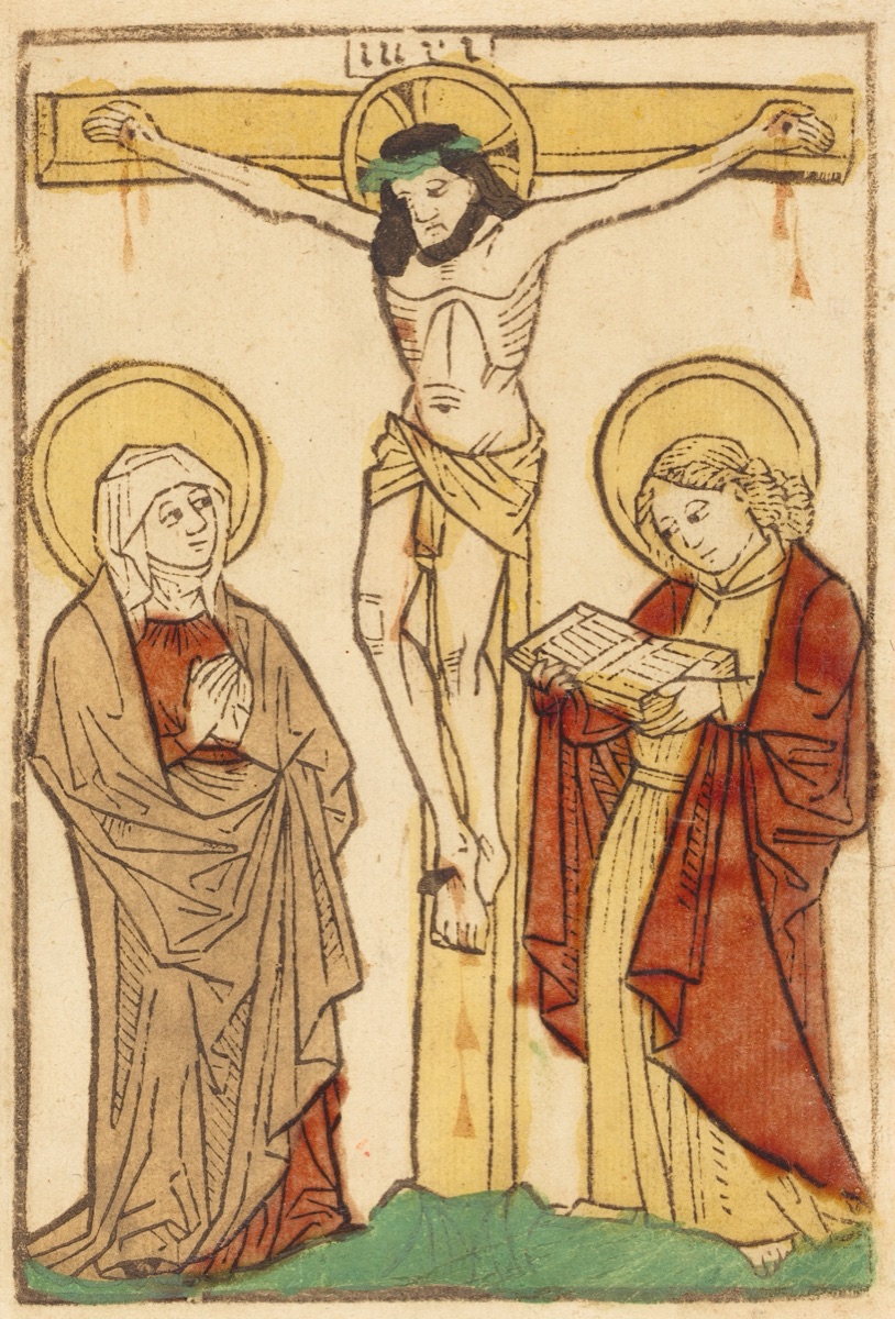 Christ on the Cross — German 15th Century