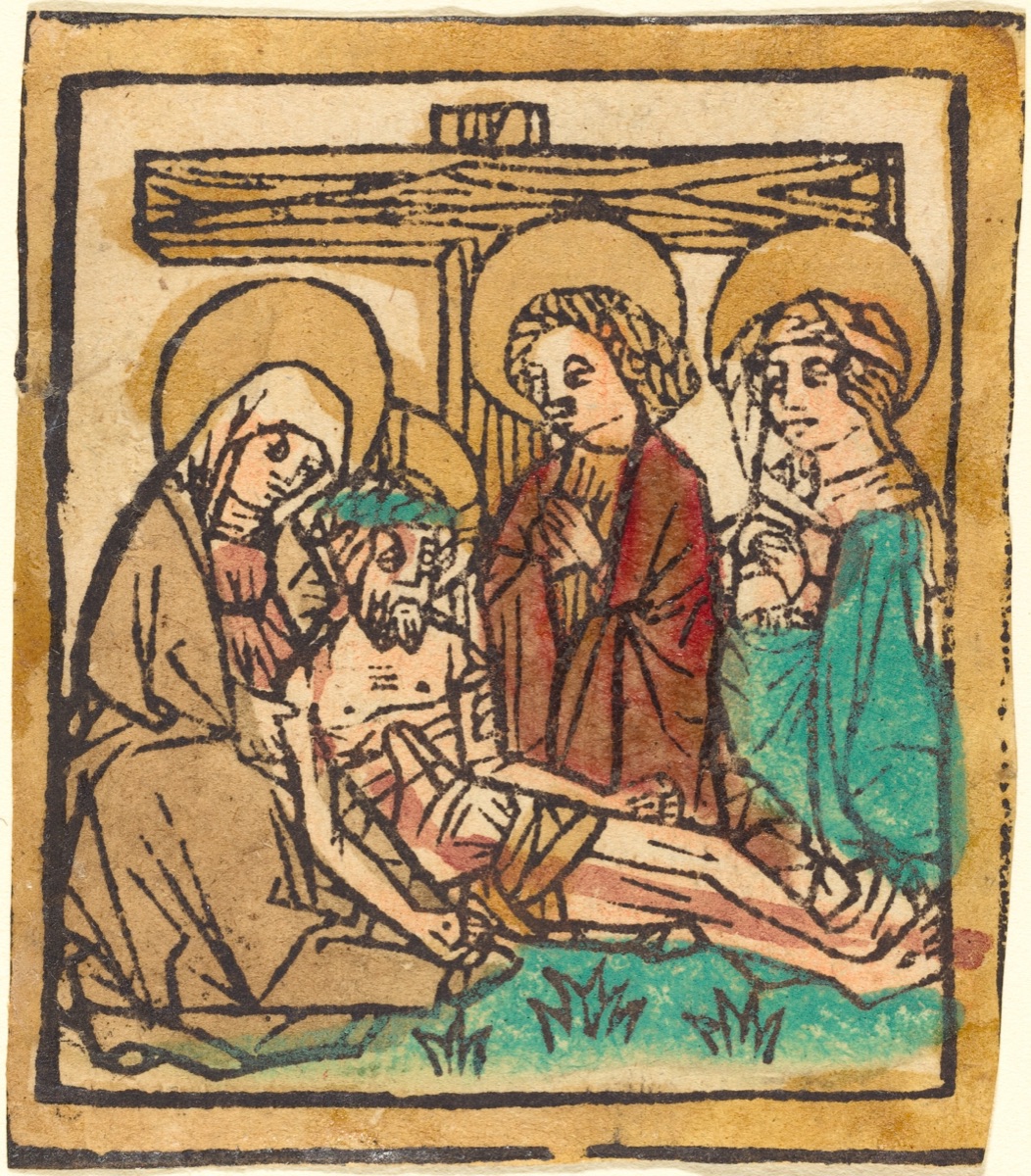 The Lamentation — German 15th Century