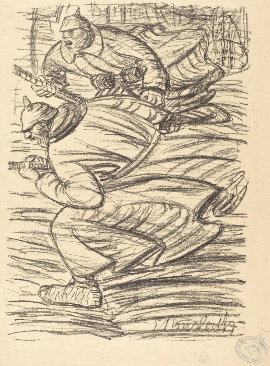 The Assault — Ernst Barlach