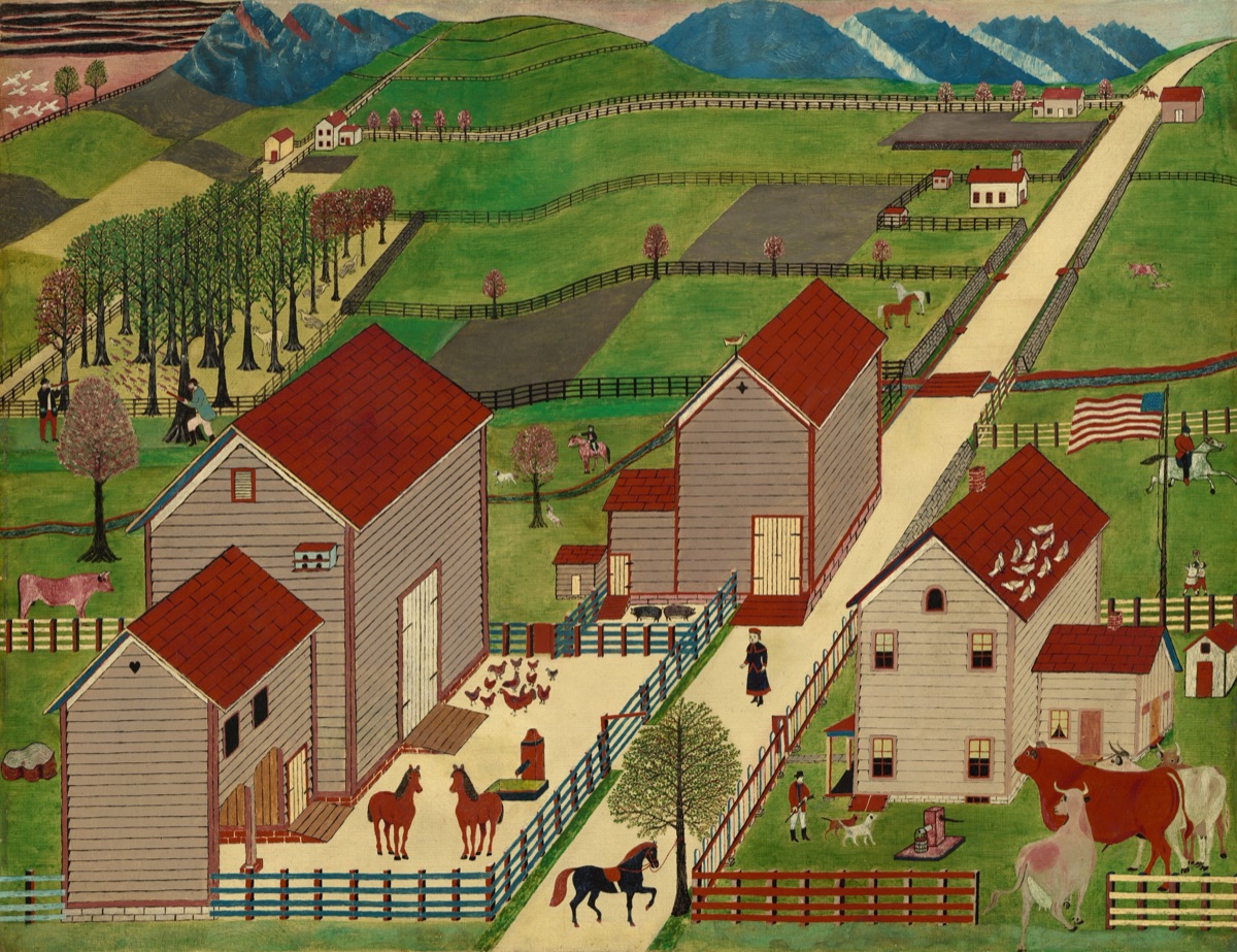 Mahantango Valley Farm — American 19th Century