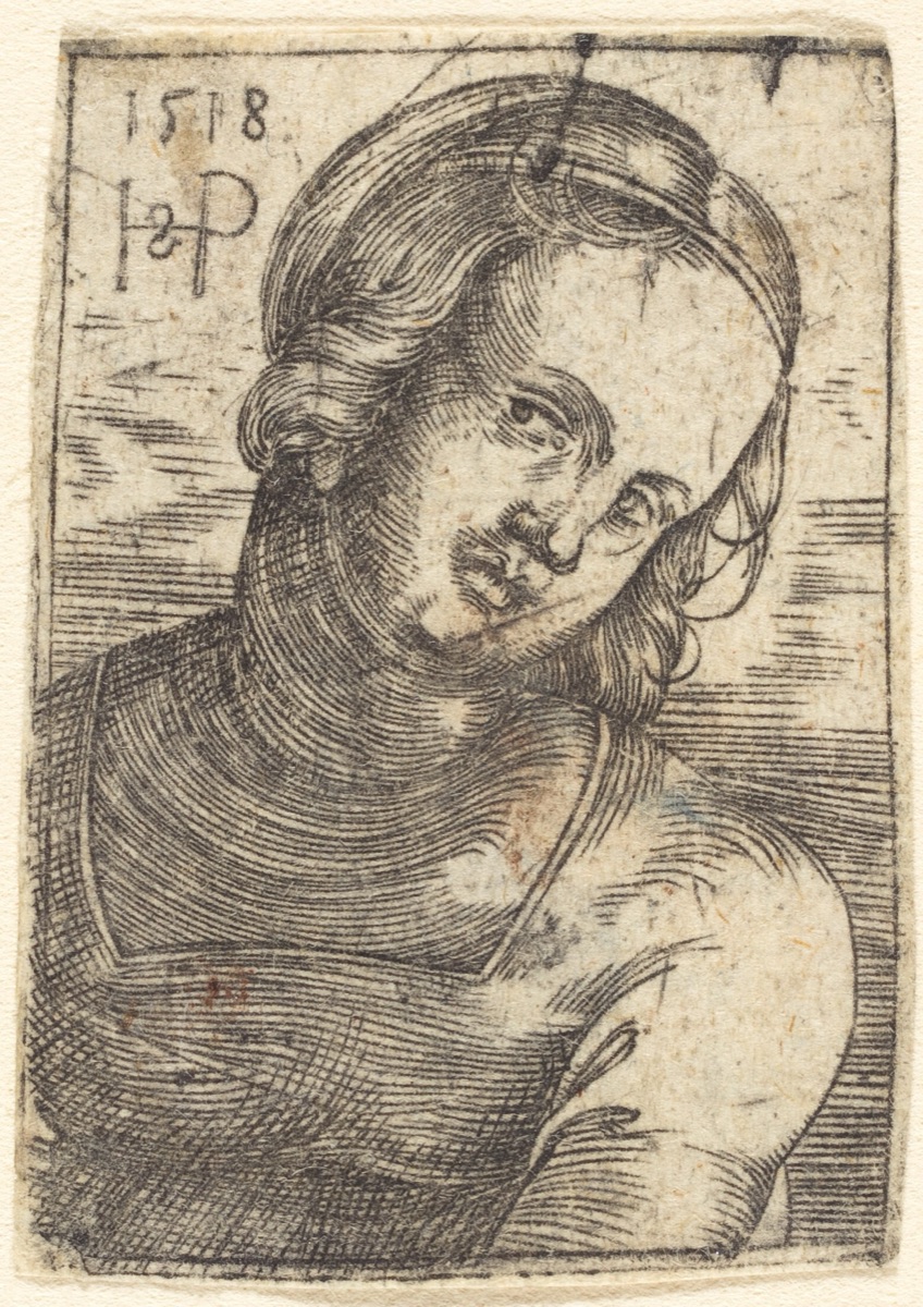 Bust of a Young Woman — Sebald Beham