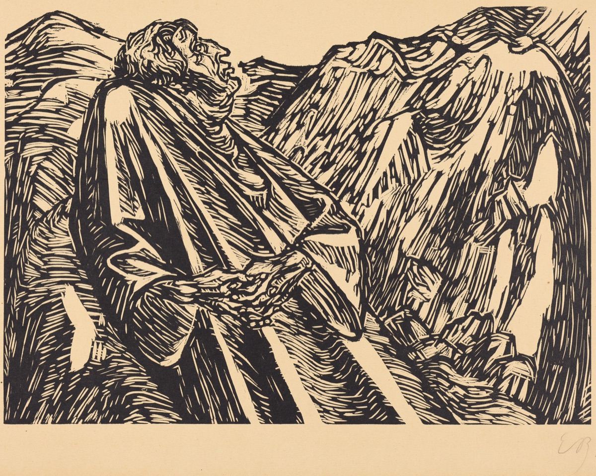 The Cliffs — Ernst Barlach