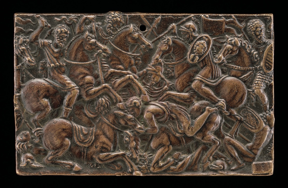 Horsemen Fighting — Italian 15th Century
