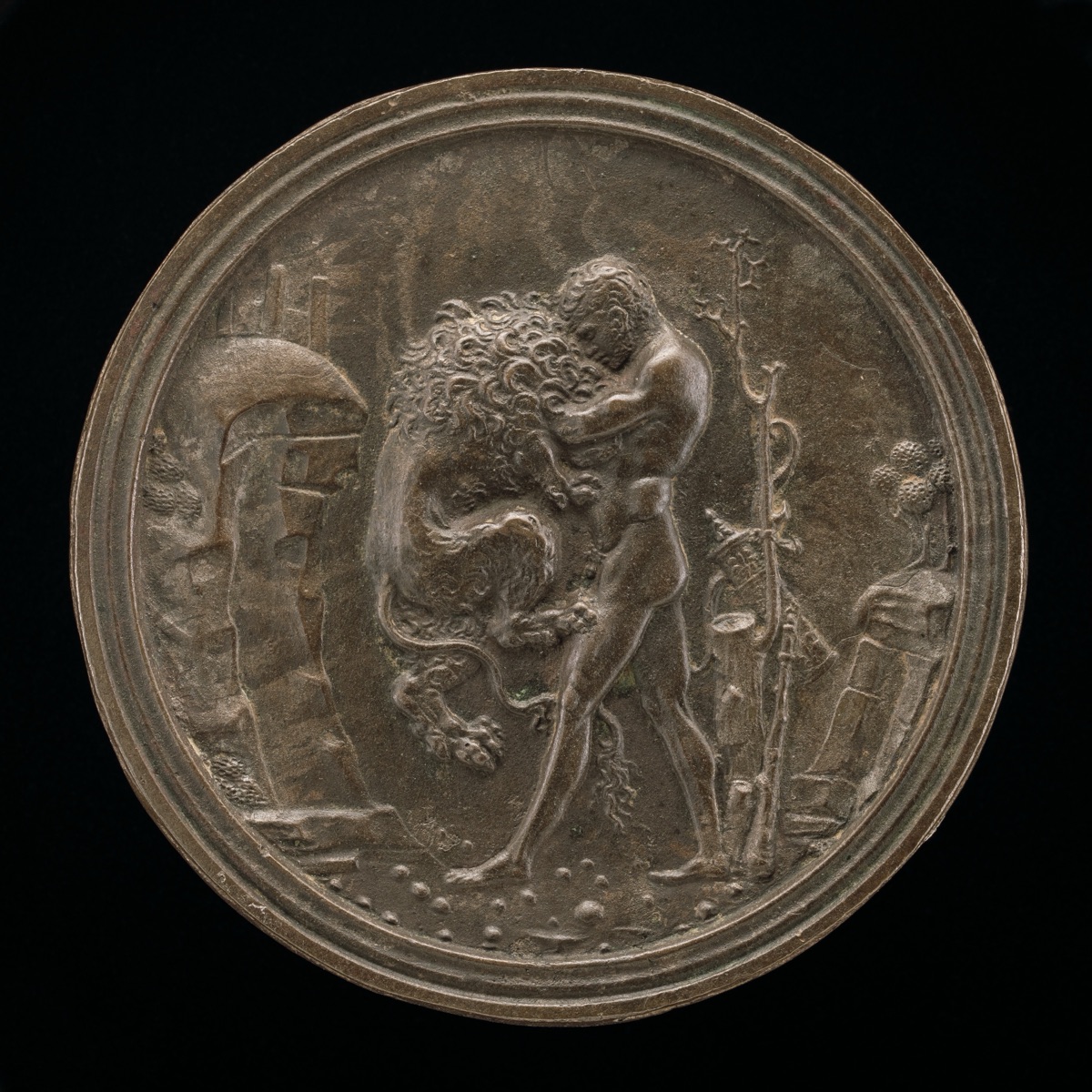 Hercules and the Nemean Lion — Moderno
