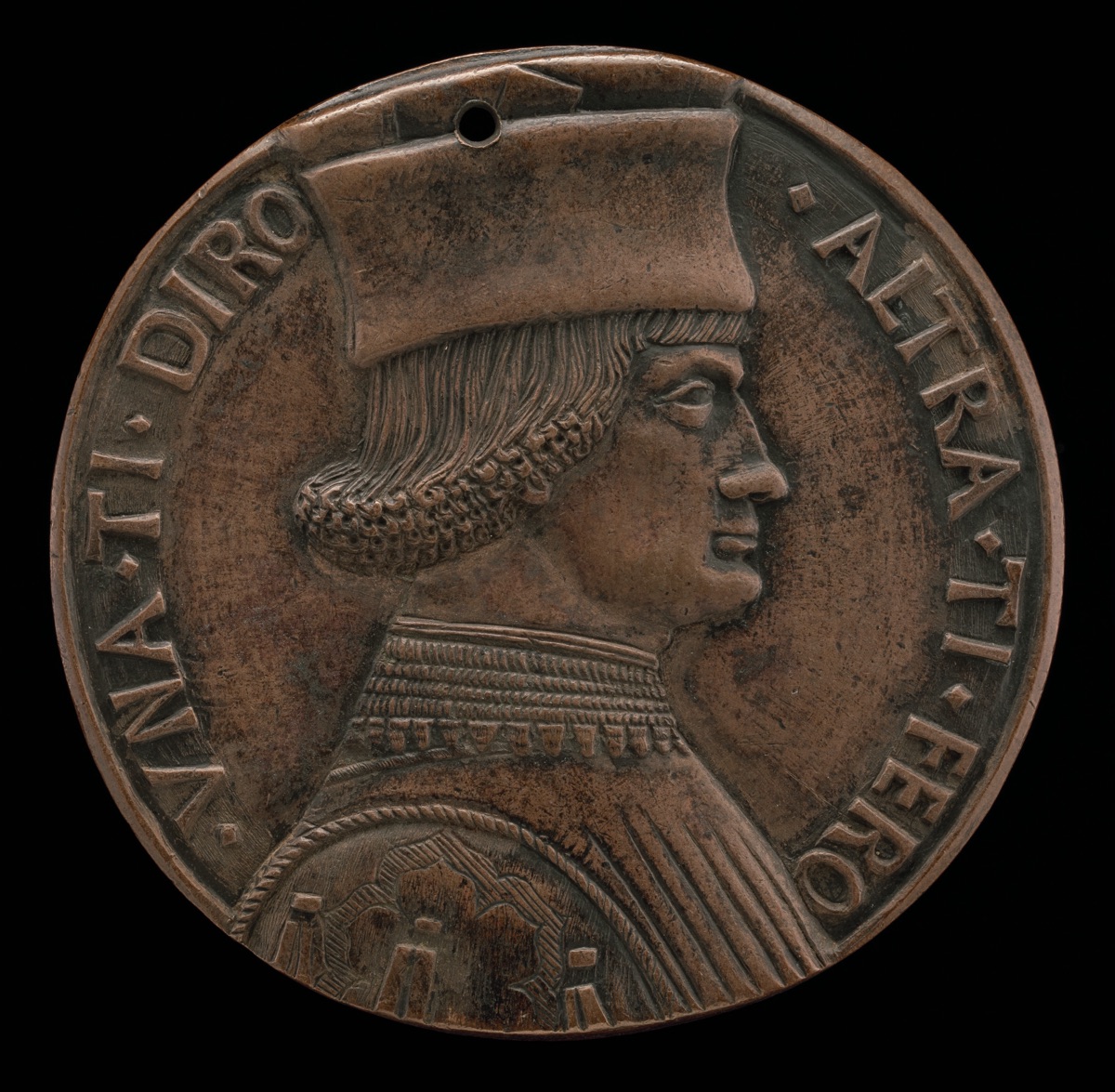 Portrait of a Man [obverse] — Ferrarese 15th Century
