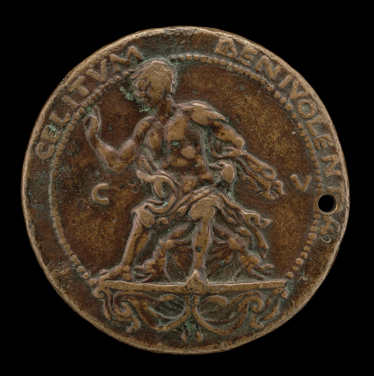 Seated Roselli [reverse] — Bartolomeo Bellano