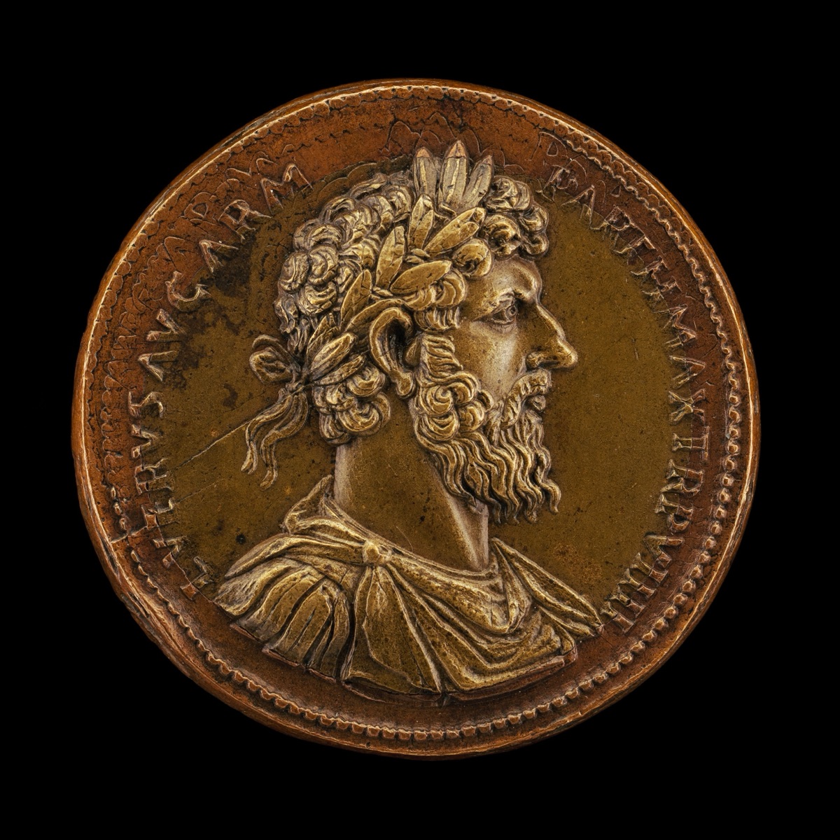 Lucius Verus, Emperor, reigned A.D. 161-169 [obverse] — Giovanni da Cavino