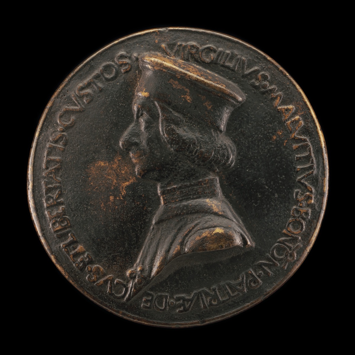 Virgilio Malvezzi, died 1481, Politician [obverse] — Sperandio