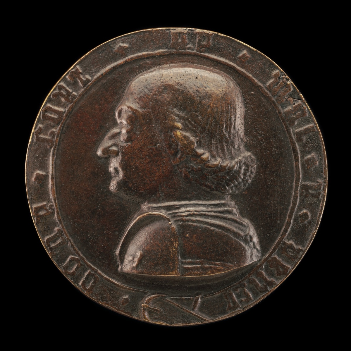 Federigo da Montefeltro, Count of Urbino [obverse] — Italian 15th Century