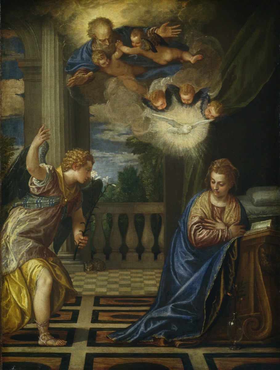 The Annunciation — Veronese and Workshop