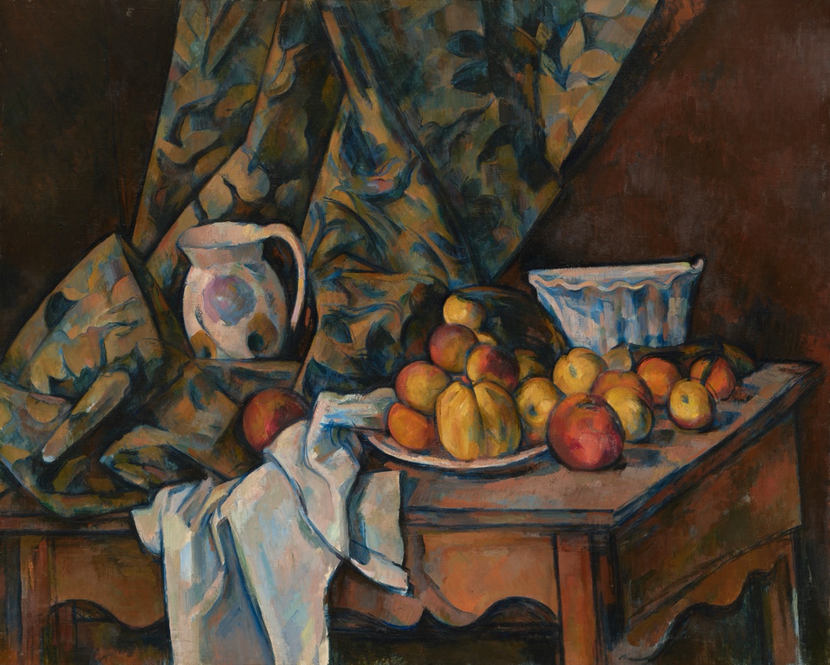 Still Life with Apples and Peaches — Paul Cezanne
