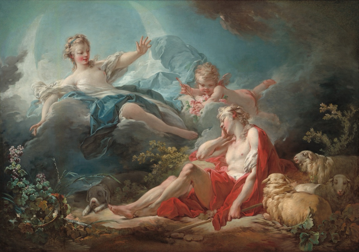 Diana and Endymion — Jean Honoré Fragonard