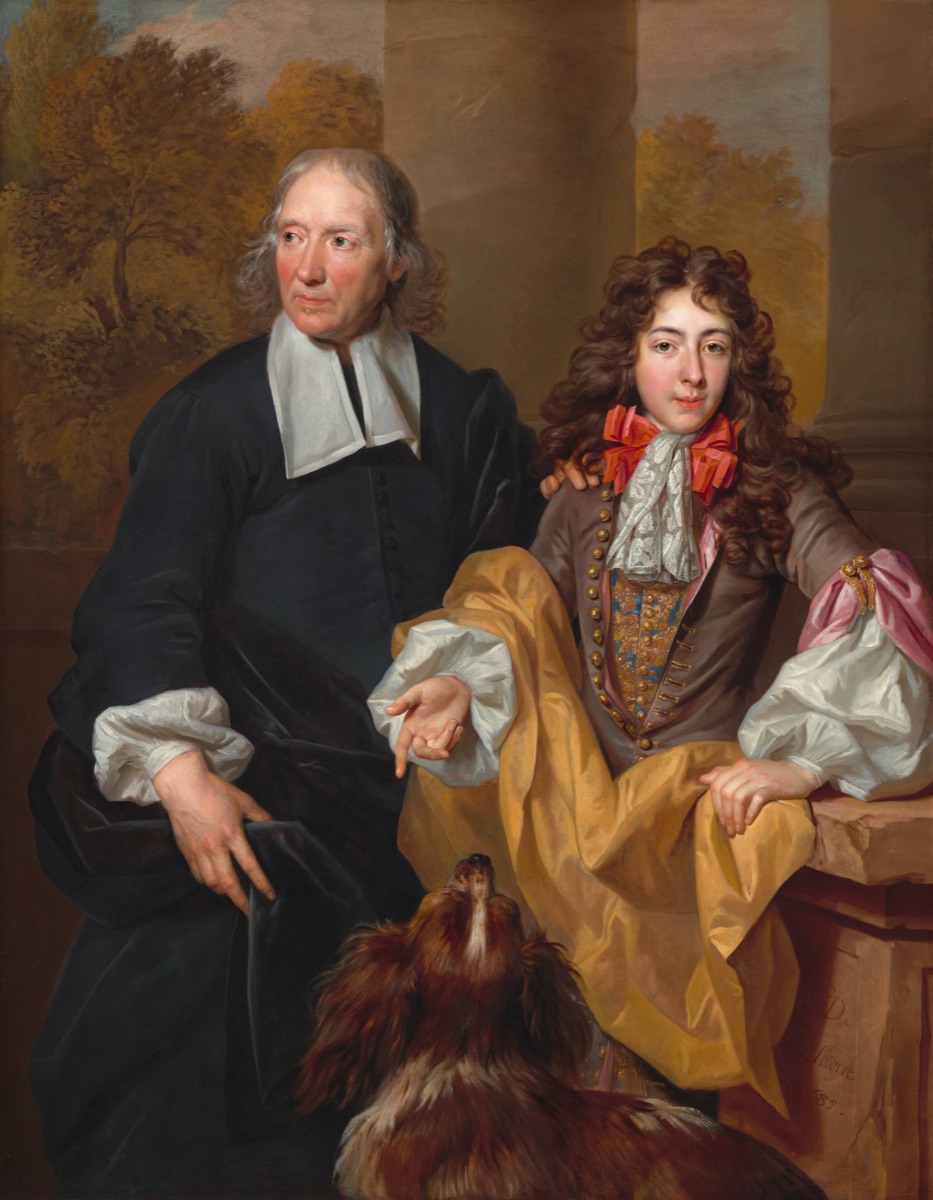 Portrait of a Young Man and His Tutor — Nicolas de Largillierre