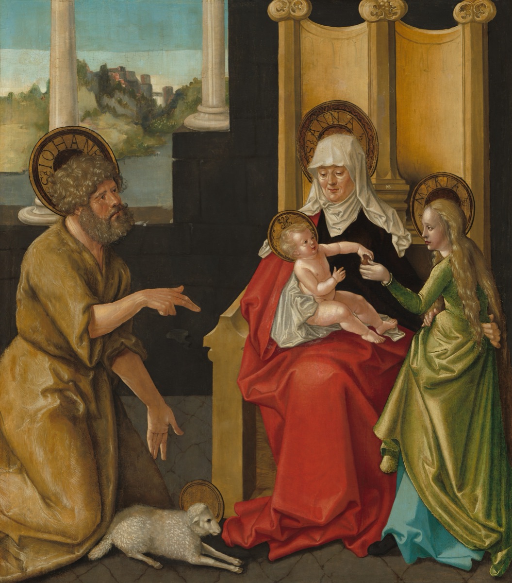 Saint Anne with the Christ Child, the Virgin, and Saint John the Baptist — Hans Baldung Grien