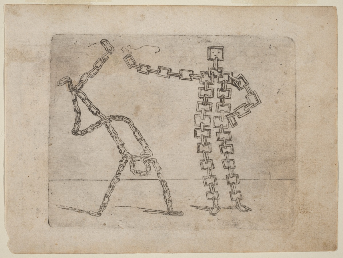From "Bizzarie di varie Figure" — Giovanni Battista Bracelli