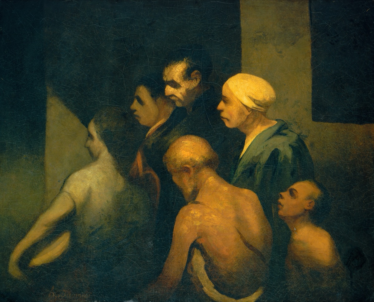 The Beggars — Honoré Daumier