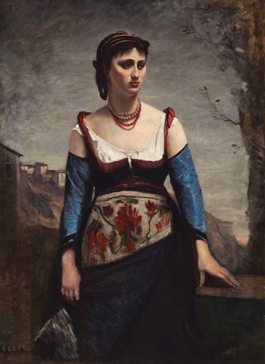 Agostina — Jean-Baptiste-Camille Corot