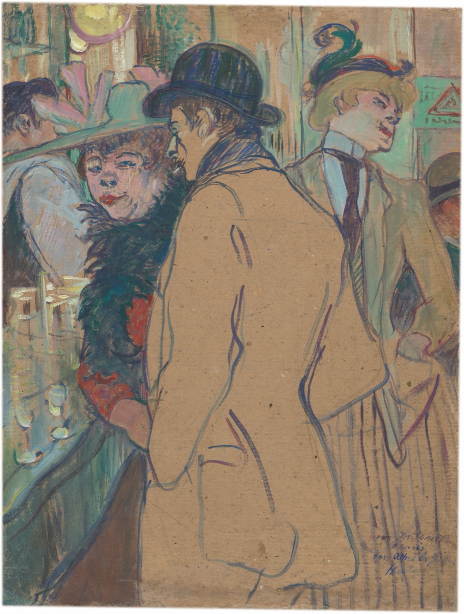 Alfred la Guigne — Henri de Toulouse-Lautrec
