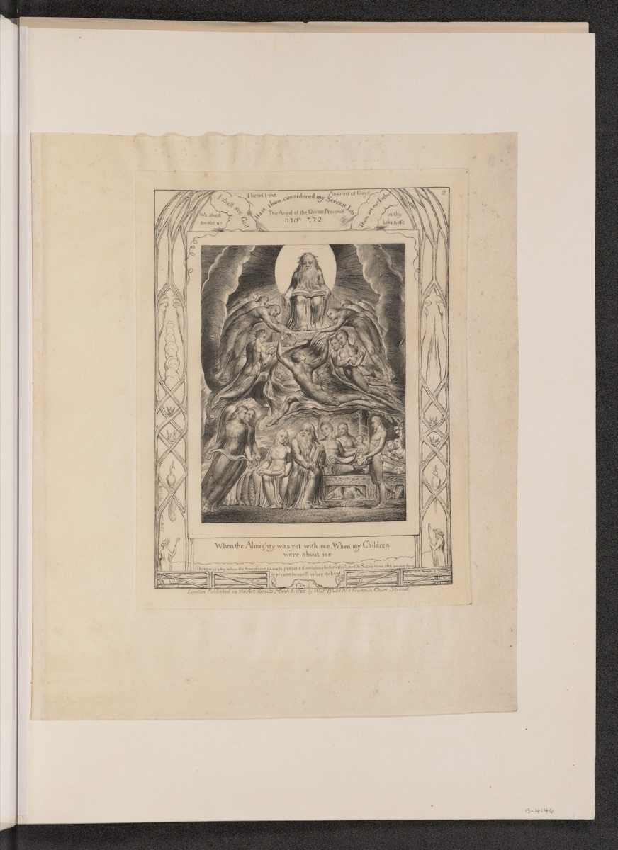 Satan Before the Throne of God — William Blake
