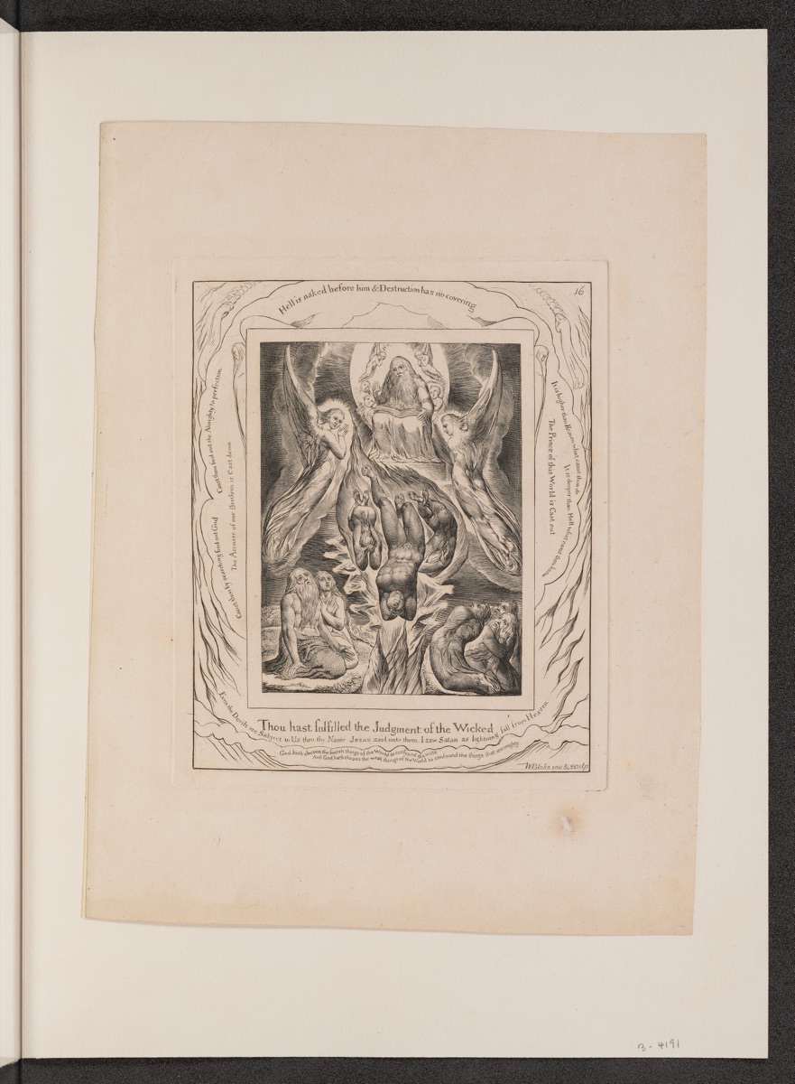 The Fall of Satan — William Blake