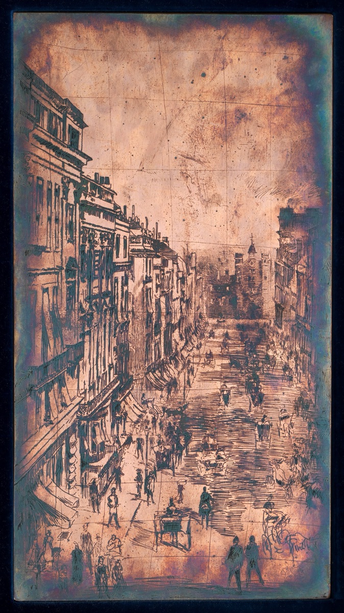 St. James's Street — James McNeill Whistler