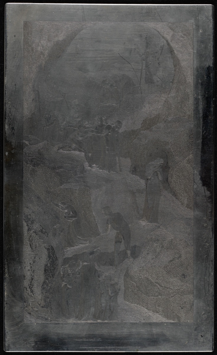 The descent of Man into the Vale of Death — Luigi Schiavonetti after William Blake
