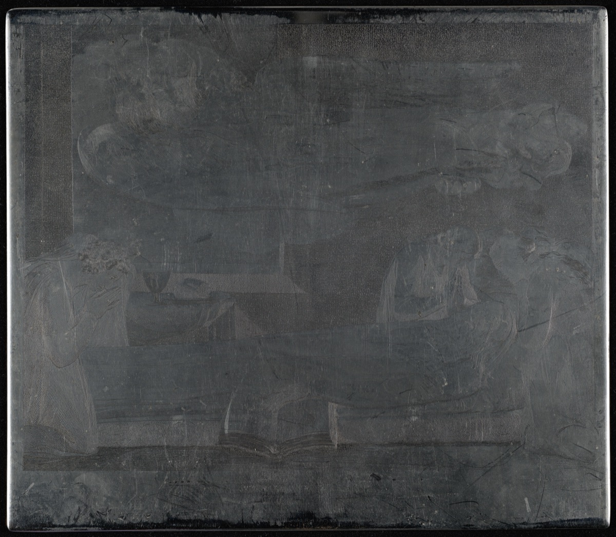 The Death of The Good Old Man — Luigi Schiavonetti after William Blake