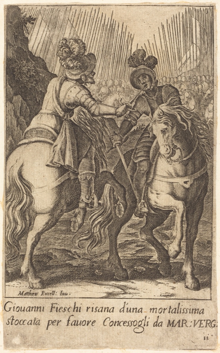 Giovanni Fieschi — Jacques Callot after Matteo Rosselli