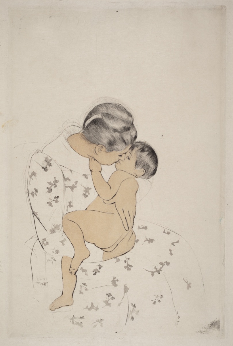 Mother's Kiss — Mary Cassatt