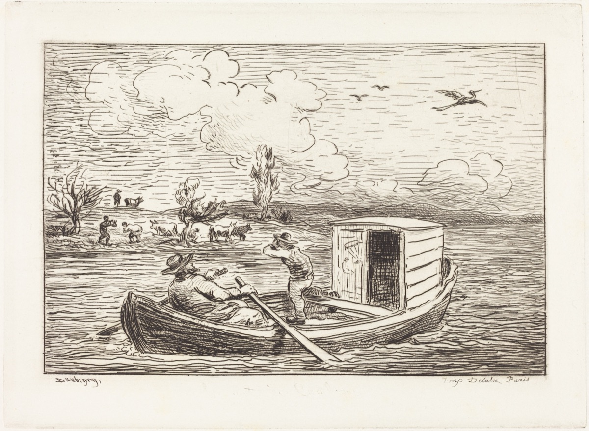 Cambronne's Word (Le Mot de Cambronne) — Charles-François Daubigny
