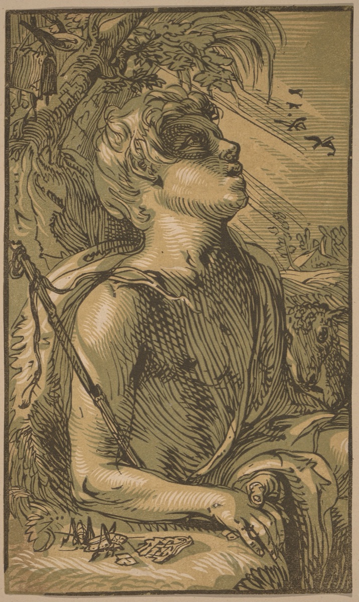 The Young Saint John the Baptist — Hendrik Goltzius