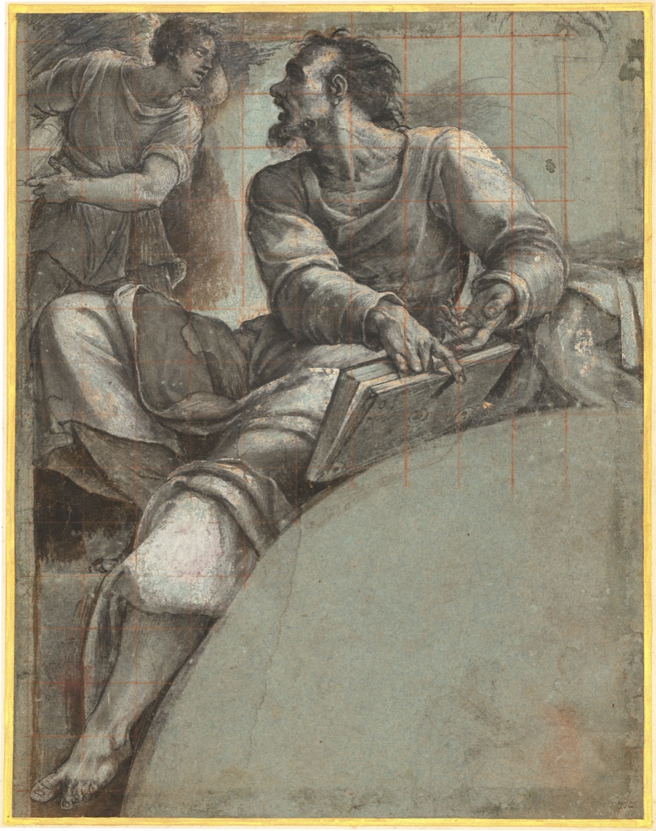 A Prophet Addressed by an Angel — Sebastiano del Piombo