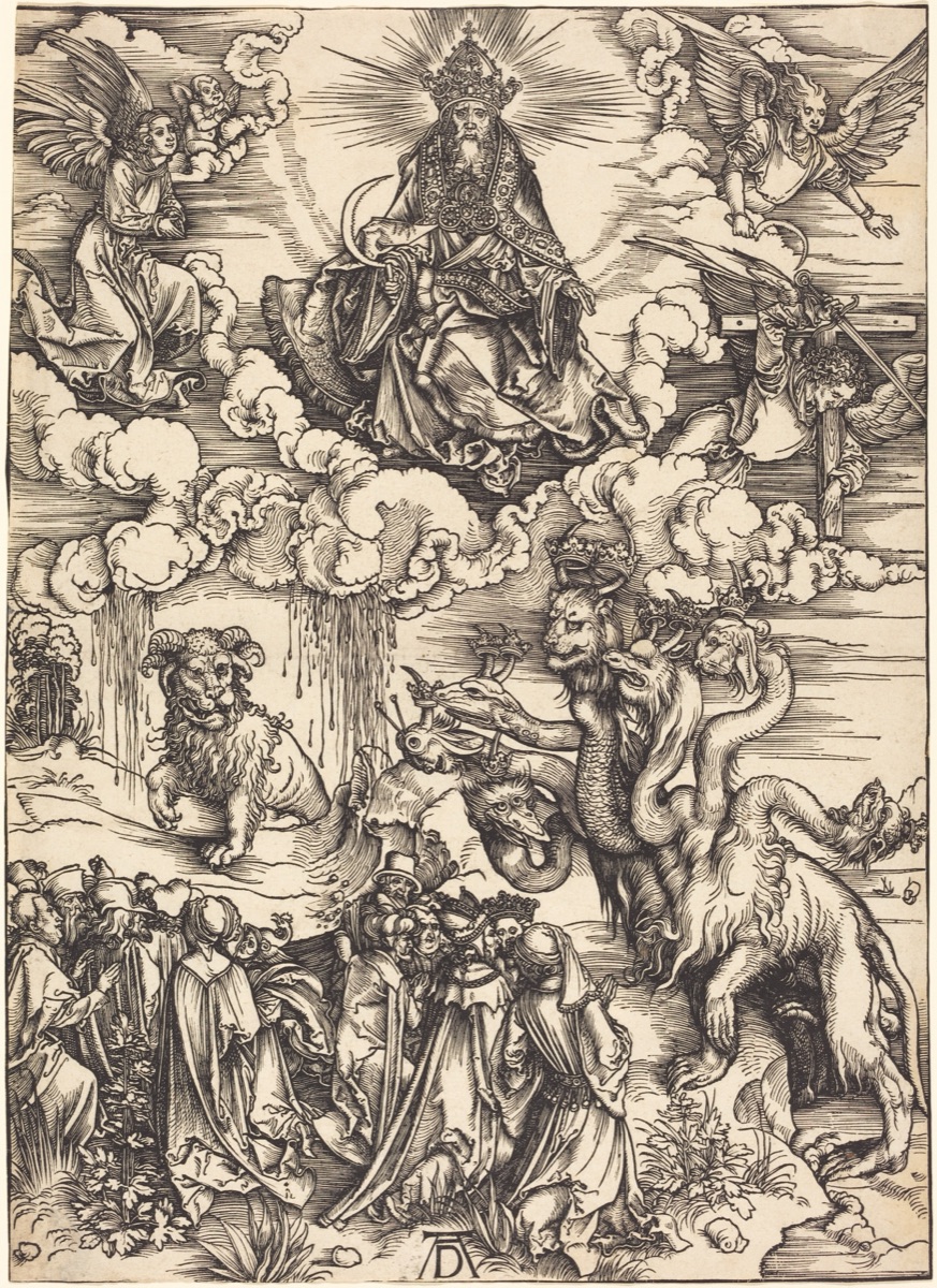 The Beast with Two Horns like a Lamb — Albrecht Dürer