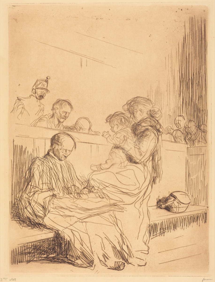 Le prévenu et l'enfant (The Prisoner and the Child) — Jean-Louis Forain