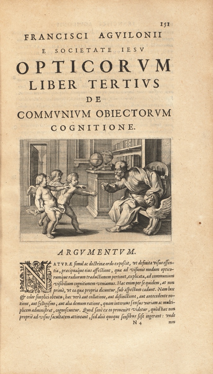 Opticorum Libri Sex — François d'Aguilon and Theodor Galle after Sir Peter Paul Rubens