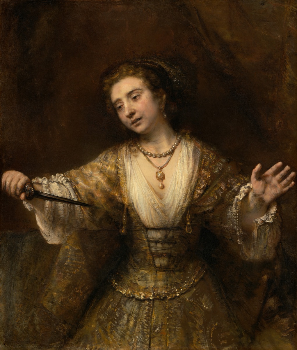 Lucretia — Rembrandt van Rijn