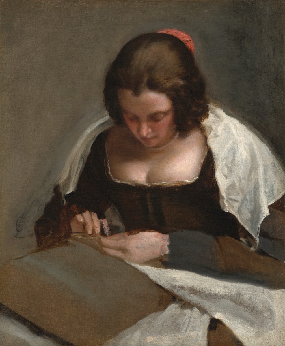 The Needlewoman — Diego Velázquez