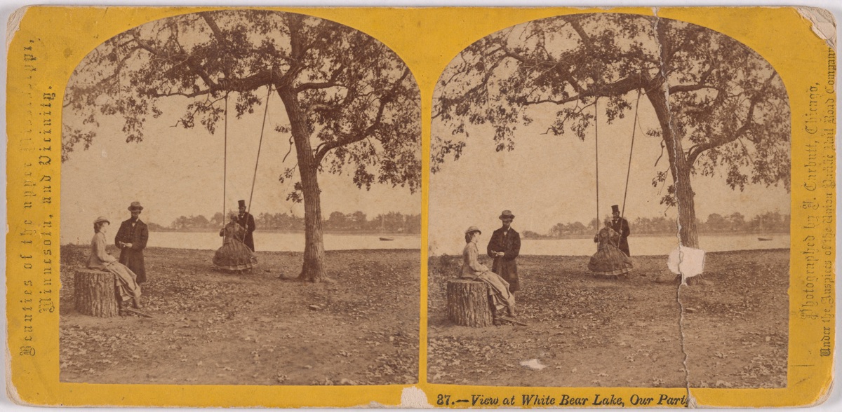 View at White Bear Lake, Our Party — John Carbutt, 2 Dec 1832 - 28 Jul 1905