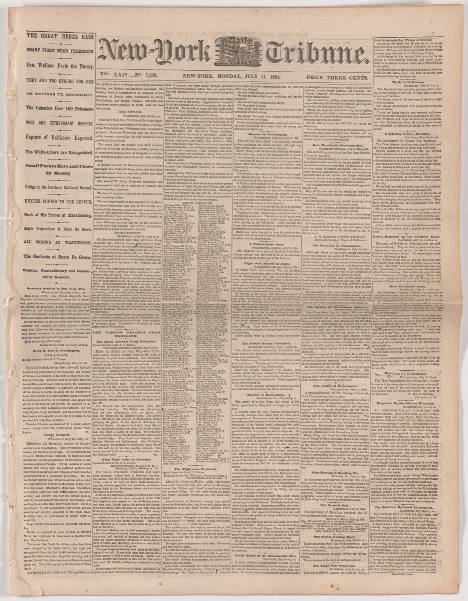 New York Tribune, July 11, 1864 — New York Tribune