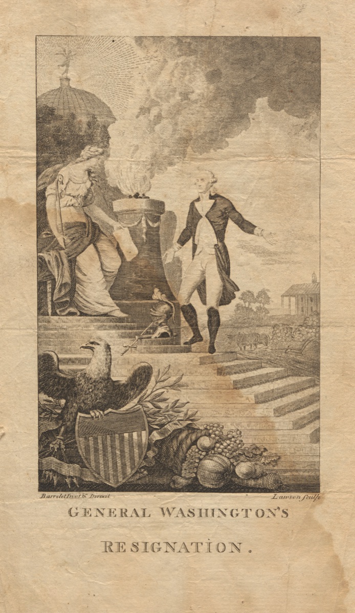 General Washington's Resignation — Alexander Lawson, 1773 - 1846