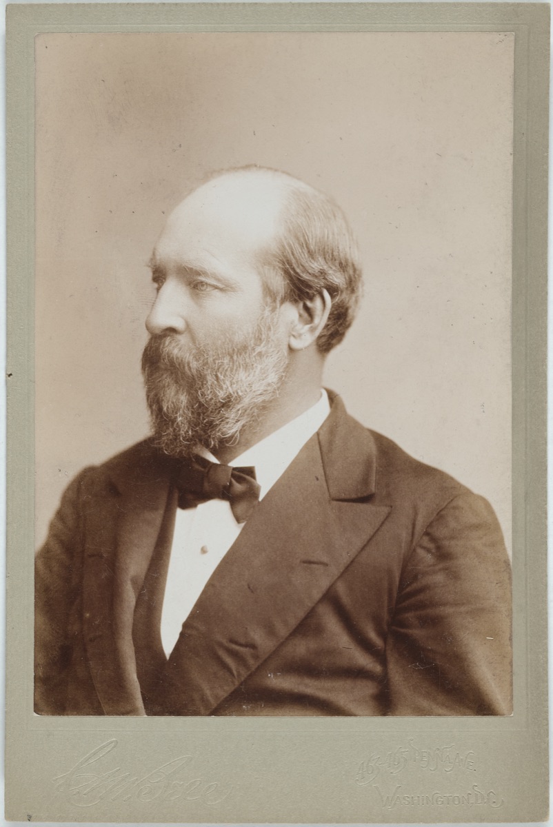 James Garfield — Charles Milton Bell, 3 Apr 1848 - 12 May 1893
