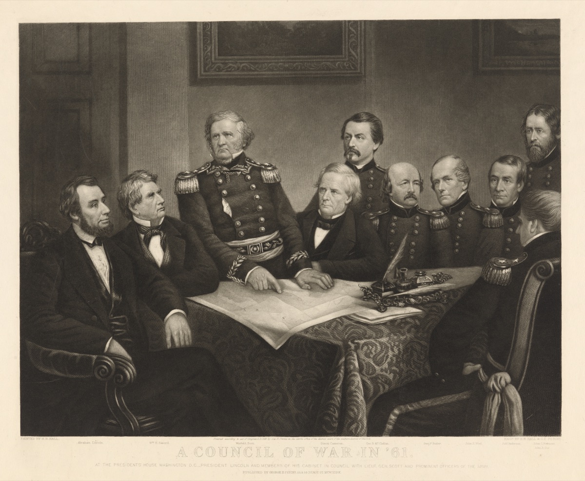 Winfield Scott and Generals — H. B. Hall; George Edward Perine, 1837 - 1885