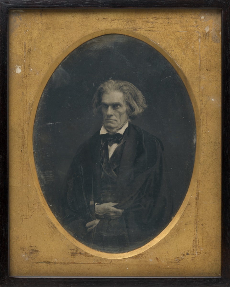 John C. Calhoun — Mathew B. Brady, 1823? - 15 Jan 1896
