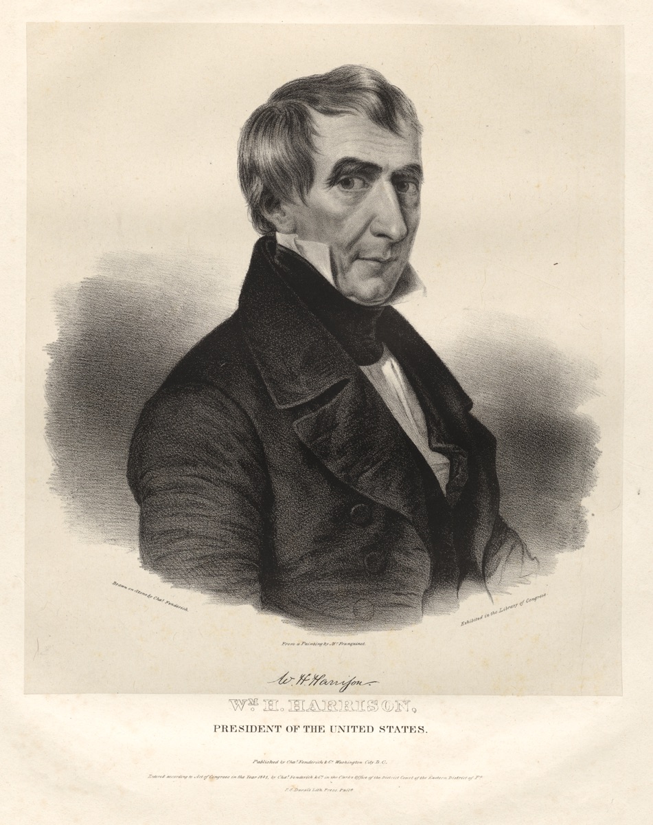 William Henry Harrison — Charles Fenderich, 1805 - 1887