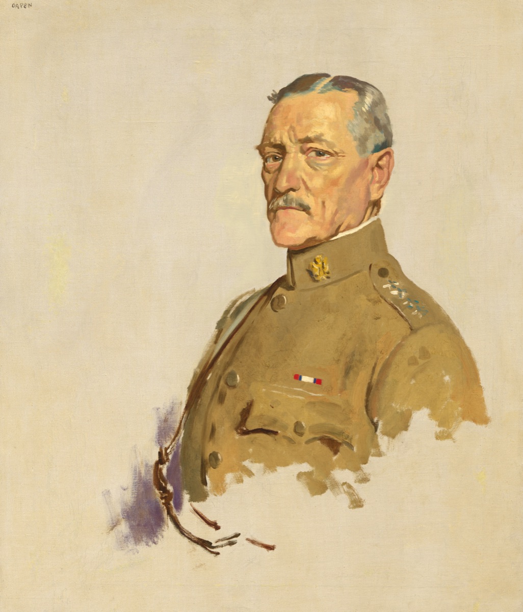 John Joseph Pershing — Sir William Newenham Montague Orpen, 27 Nov 1878 - 29 Sep 1931